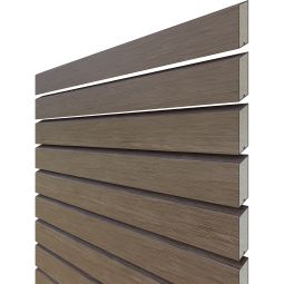 TraumGarten Sichtschutzzaun SYSTEM Rhombus Vintage-oak 6