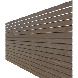 TraumGarten Sichtschutzzaun SYSTEM Rhombus Vintage-oak 5