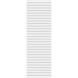 TraumGarten Sichtschutzzaun SYSTEM Rhombus Weiß 3