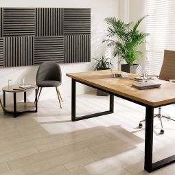 FibroTech Akustikpaneele SQUARE Smoked Oak 3