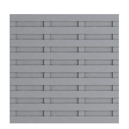 TraumGarten Sichtschutzzaun JUMBO WPC Grau 3