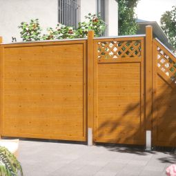 TraumGarten Sichtschutzzaun ARZAGO Holz Gitter 6