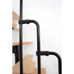 Minka Mittelholmtreppe Twister Buche schwarz 5