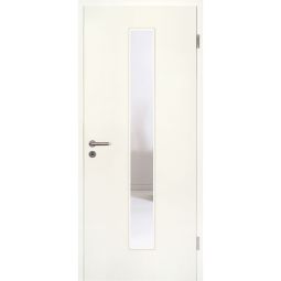 Kilsgaard Zimmertür mit Lichtausschnitt/Glas schmal 3