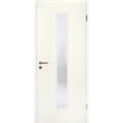 Kilsgaard Zimmertür mit Lichtausschnitt/Glas schmal 6