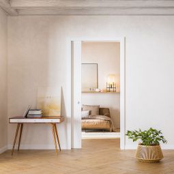 ECLISSE Unico Schiebetür Glas Mattiert 7