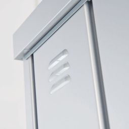 Biohort Geräteschrank silber-metallic 6