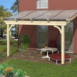 Skan Holz Terrassenüberdachung Verona Terrassendach 4