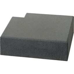 KANN Gartensteine Vios Eckstufe anthrazit 3