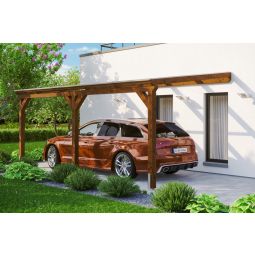 SKAN HOLZ Carport Vogtland Anlehncarport, 3