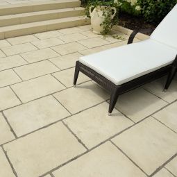 WESERWABEN Terrassenplatte Opus Champagne 5