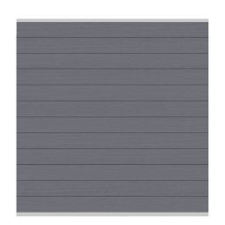TraumGarten WPC-Sichtschutzzaun Rundum-Sorglos-Paket CLASSIC Anthrazit 4
