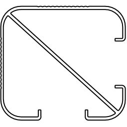 NATURinFORM WPC-Sichtschutzzaun DER EFFEKTIVE Eckpfosten 4