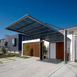 XIMAX Aluminium Carport My-Port-Next Edelstahl 4