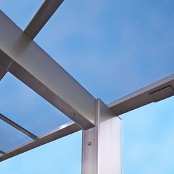 XIMAX Aluminium Carport Portoforte Edelstahl 6