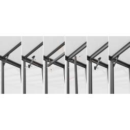 Vitavia Gewächshaus Helena Tomatenhaus Schwarz 8