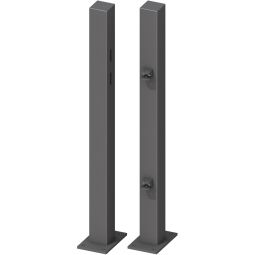 TraumGarten Sichtschutzzaun Torpfosten Einzeltor zum 3