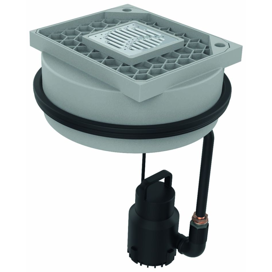 Rehausse et kit de pompe ACO Sinkamat mono Salt günstig
