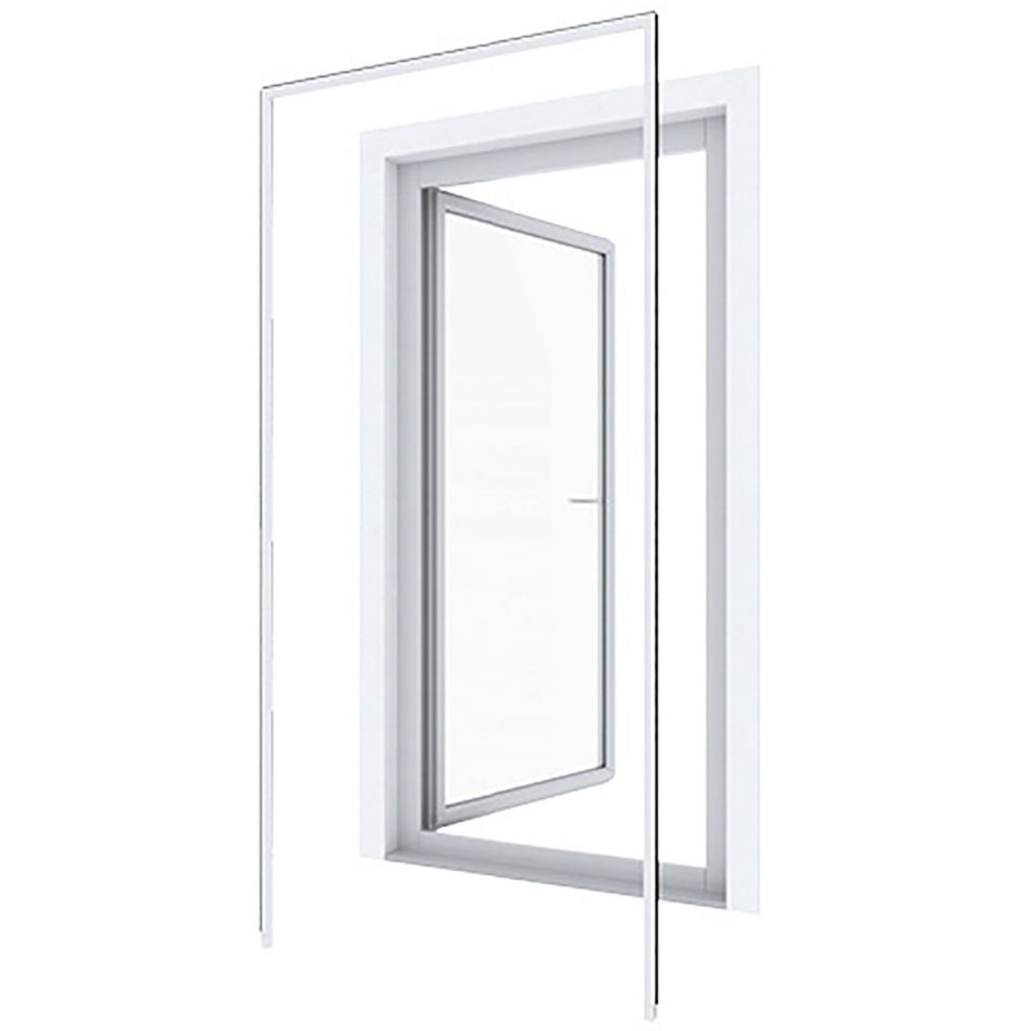Windhager Insektenschutz Expert Montagerahmen 125x245 cm Weiß günstig