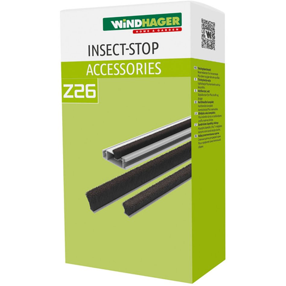Windhager Insektenschutz Dichtungsbürsten Set Plus