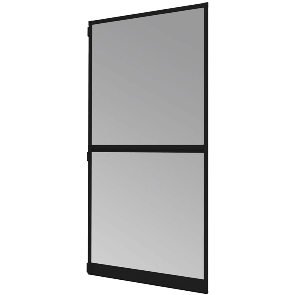 Windhager Insektenschutz Expert Fliegengitter Rahmen Tür Anthrazit, 100x210 cm