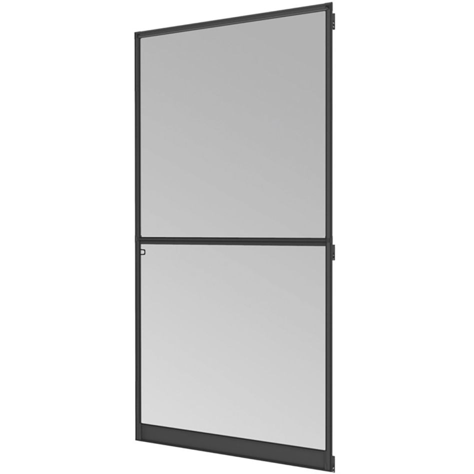 Windhager Insektenschutz Plus Rahmen Tür 100x210 cm Anthrazit - Fiberglas,Aluminium