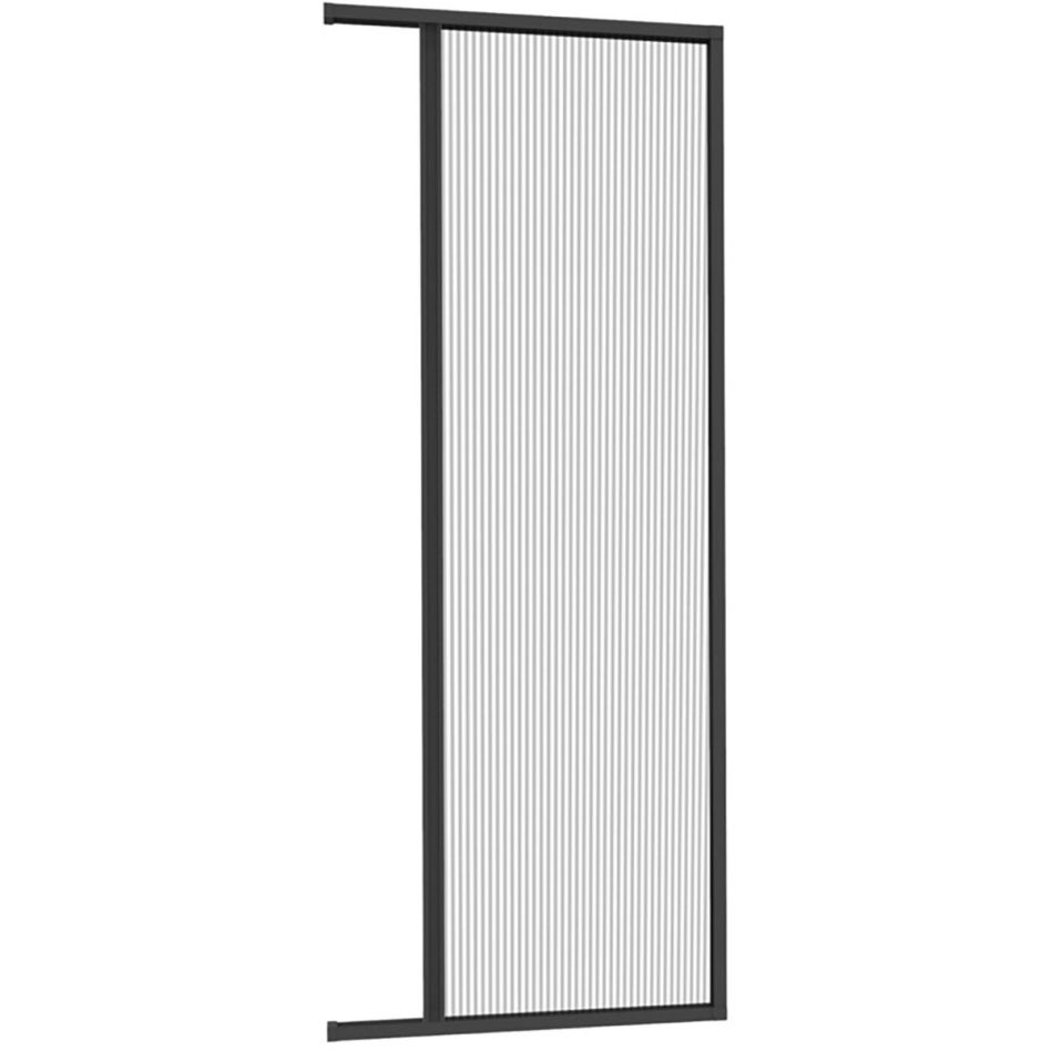 Windhager Plus Plissee Tür 110x220 cm Anthrazit günstig