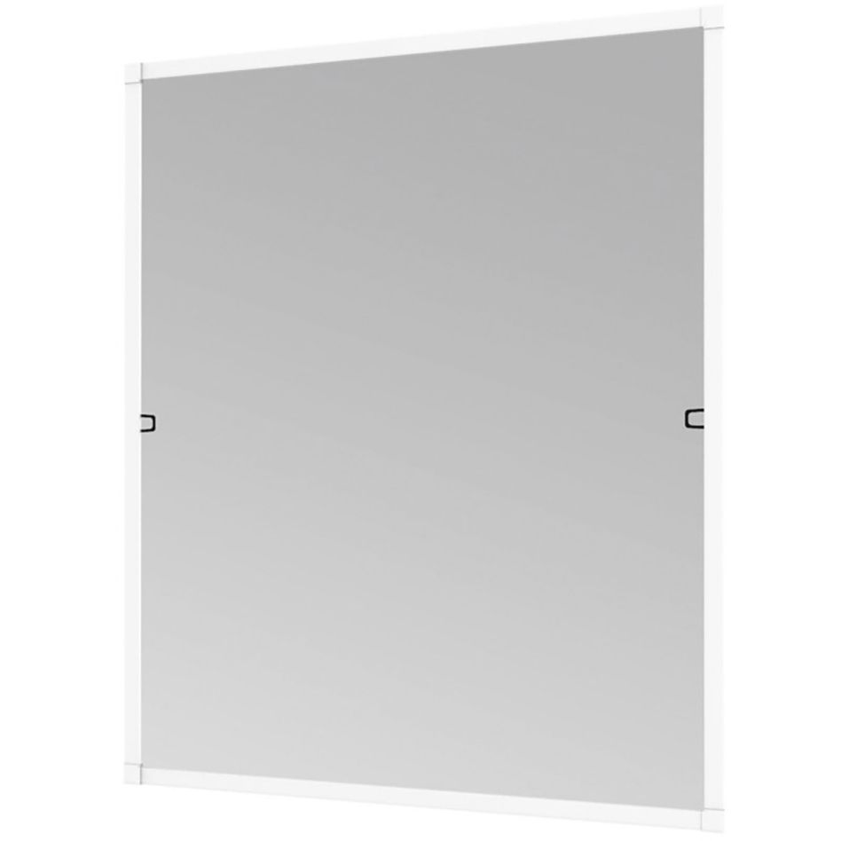 Windhager Insektenschutz Plus Rahmen Fenster Weiß, 100x120 cm