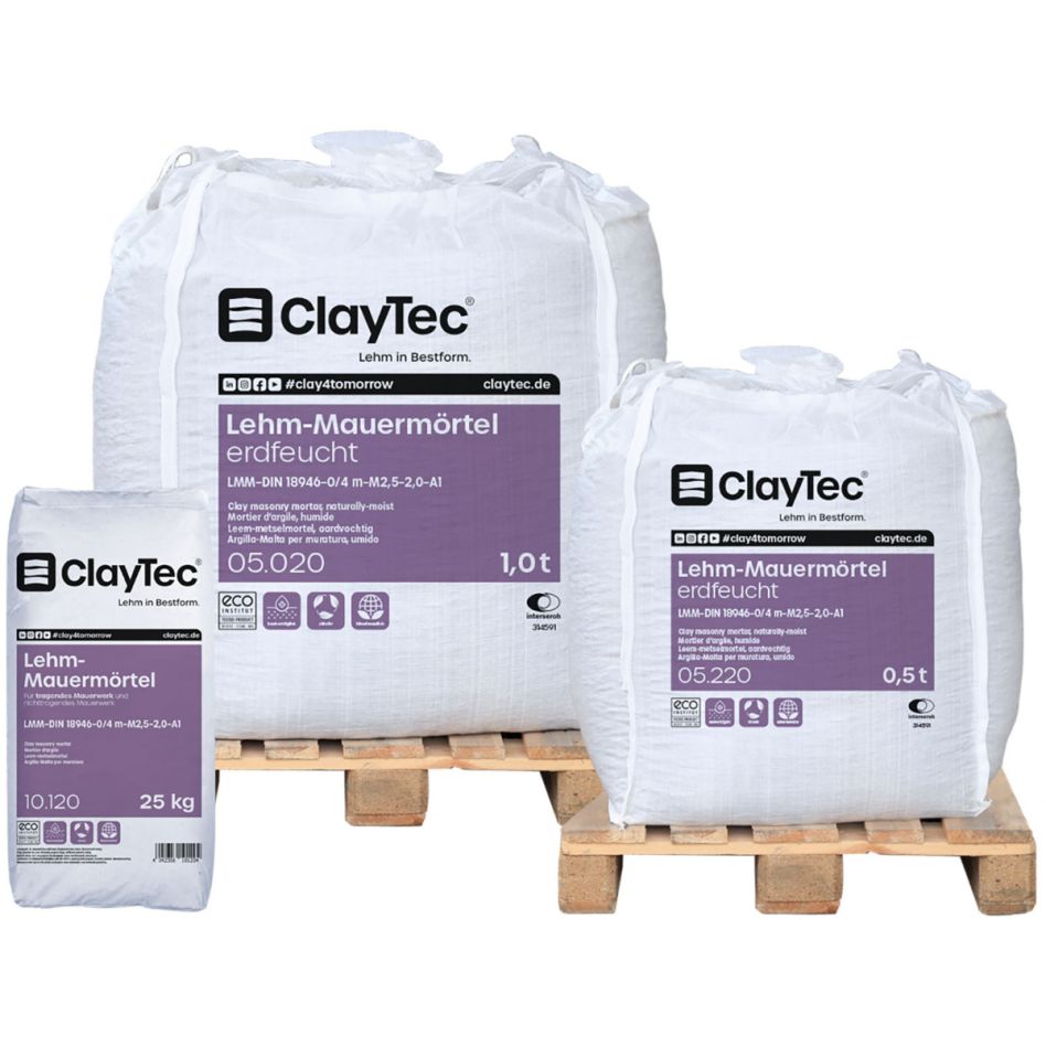 ClayTec Lehm-Mauermörtel günstig