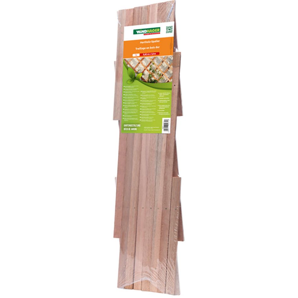 Windhager Holz-Spalier Rankhilfe Pflanzengitter, 60x180 cm