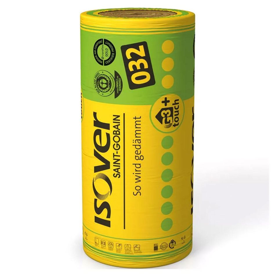 Isolant en laine de verre ISOVER Integra ZKF 1 , λ 032 (ancienne version), 220 mm