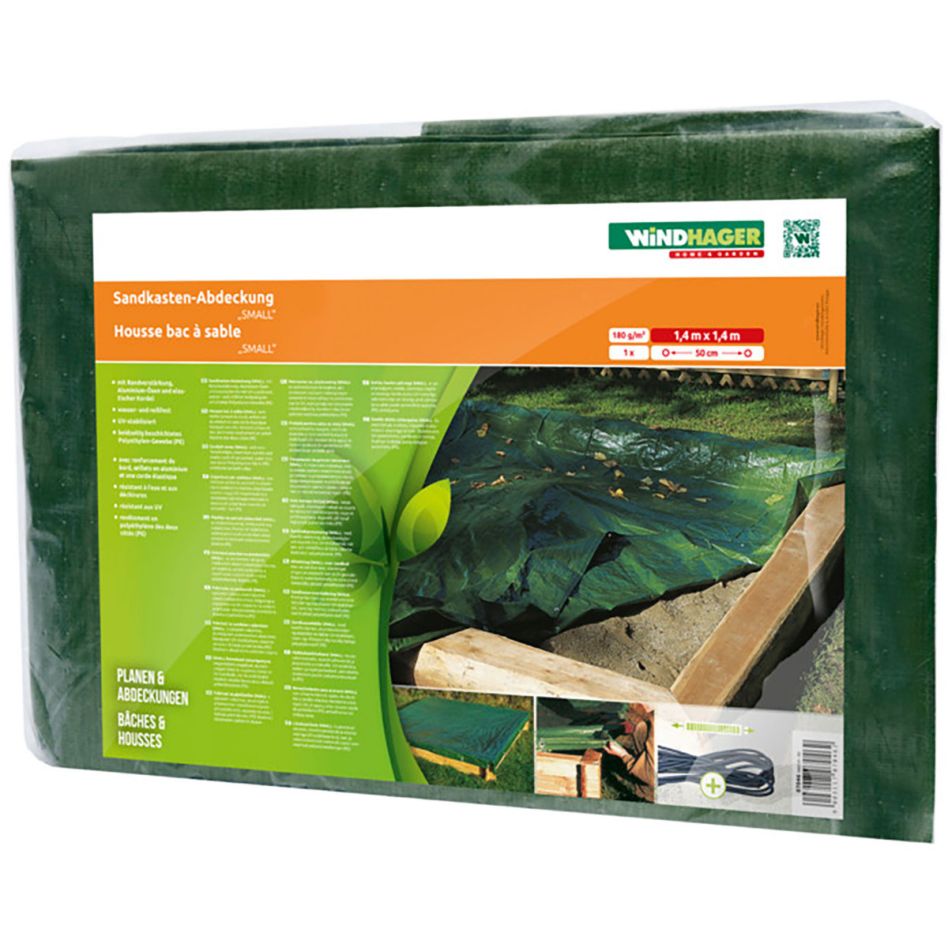 Windhager Abdeckplane Sandkasten-Abdeckung, 2x2 m