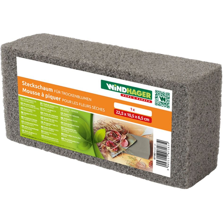 Mousse florale Windhager 22,5x10,5x6,5 cm (sèche) günstig