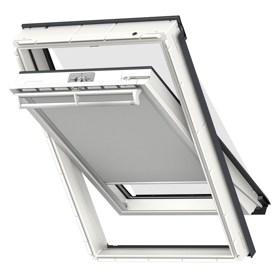 VELUX Vorteils-Set Hitzeschutz Plus DOP Manuell Uni Weiss/Schwarz 1025 günstig