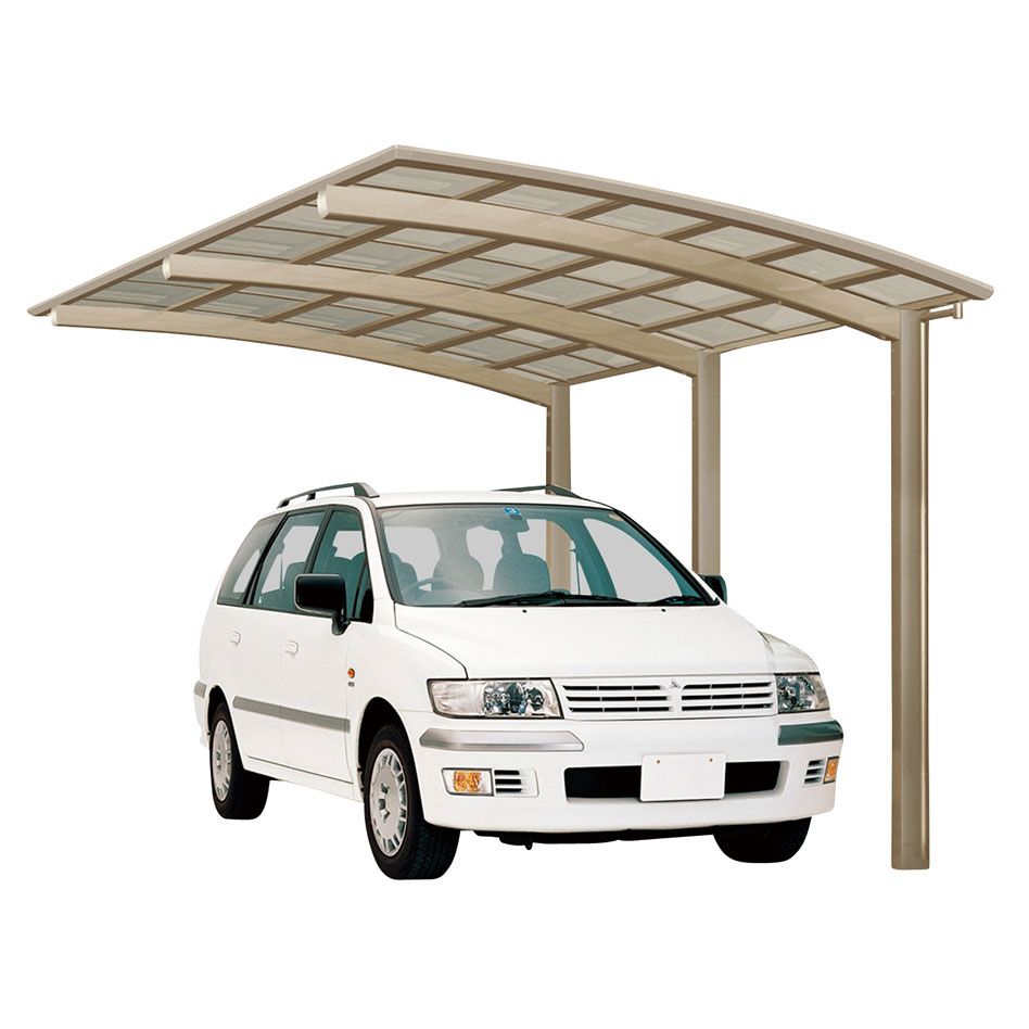XIMAX Aluminium Carport Portoforte Edelstahl Optik Unterstand günstig