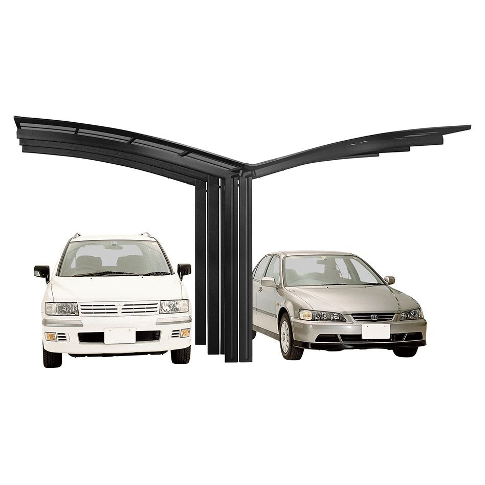 XIMAX Aluminium Carport Portoforte Y Schwarz Unterstand günstig