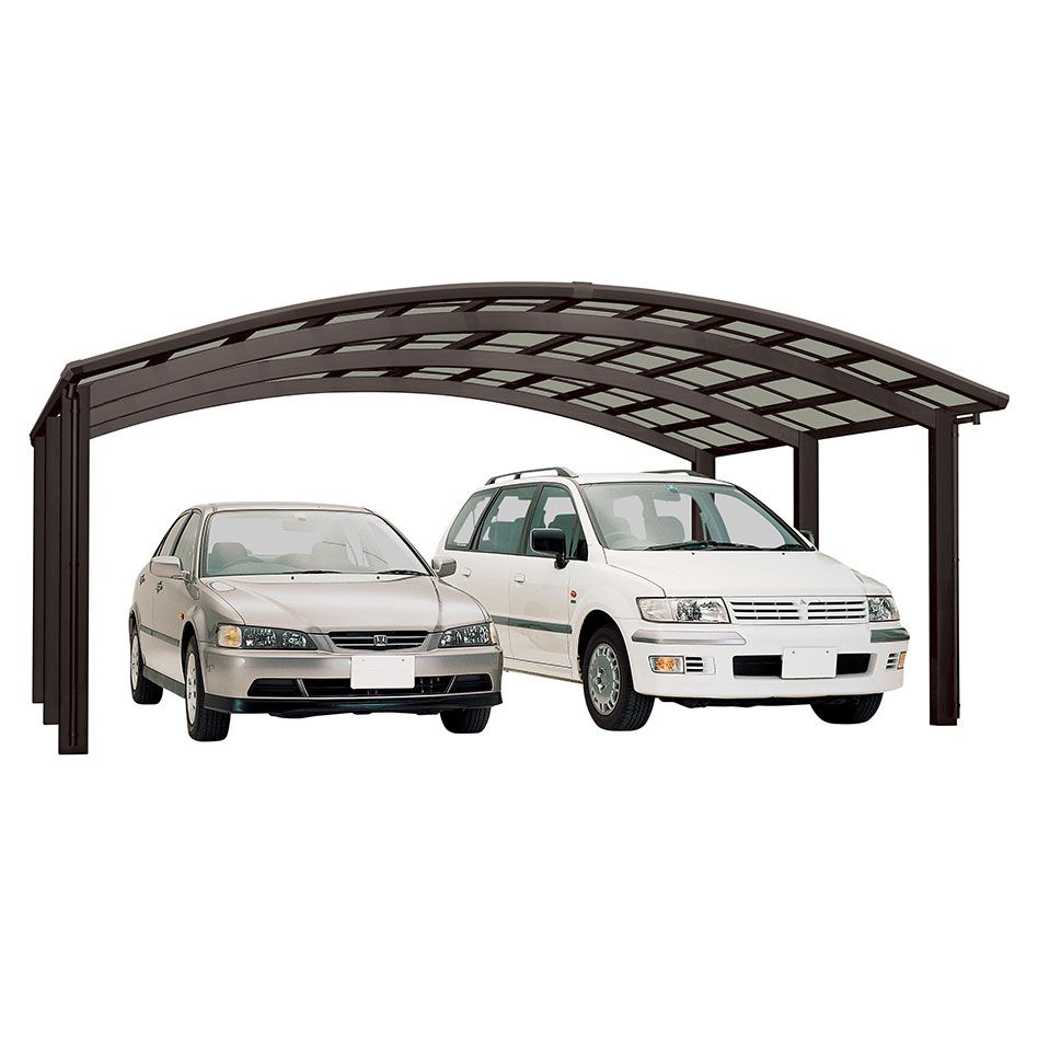 XIMAX Aluminium Carport Portoforte M Mattbraun Unterstand günstig