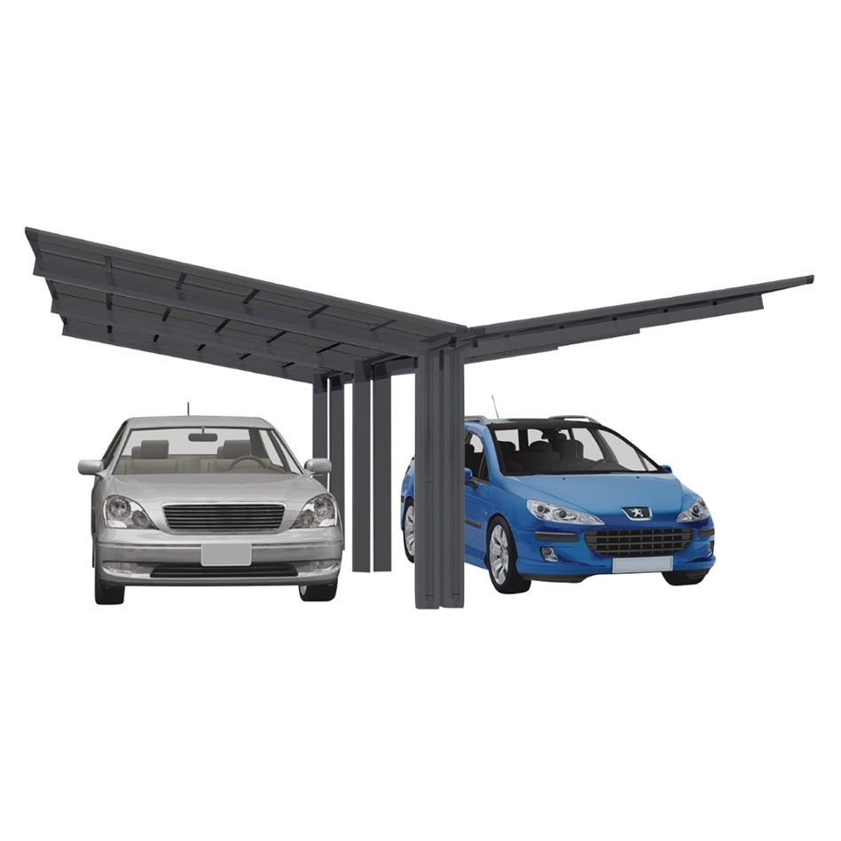 XIMAX Aluminium Carport Linea Y Schwarz Unterstand günstig