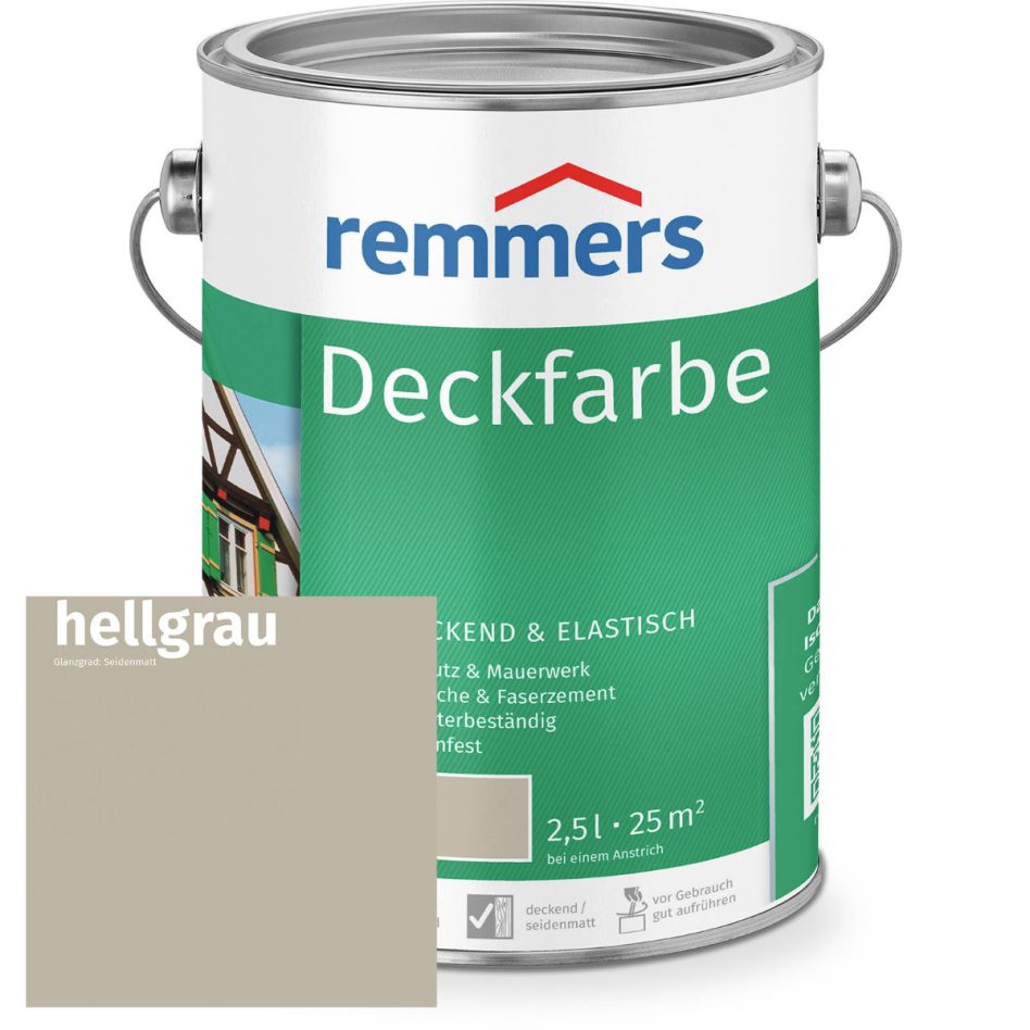 Remmers Deckfarbe hellgrau günstig