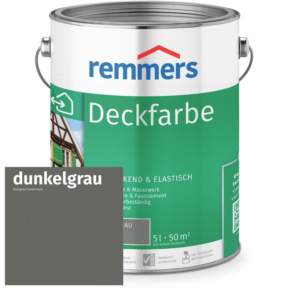Remmers Deckfarbe dunkelgrau günstig