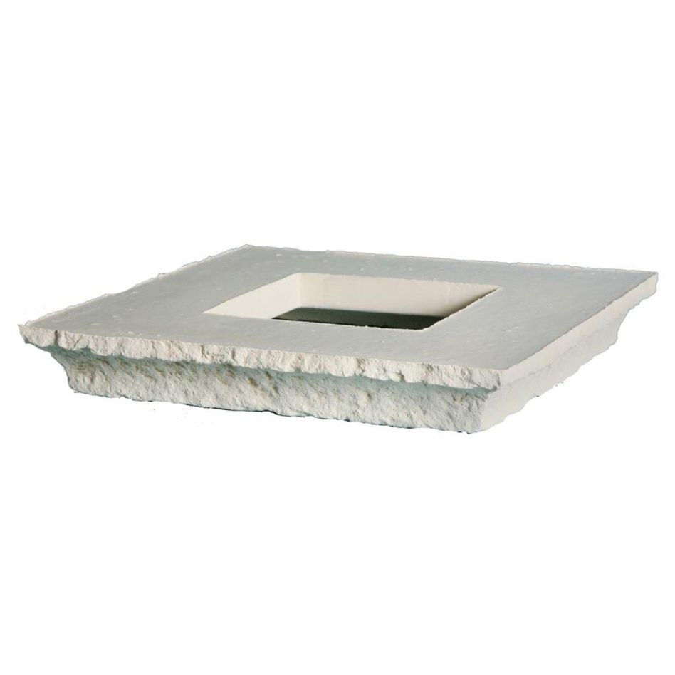 Dessous de chapeau piliers Orsol, 66x66x17 cm