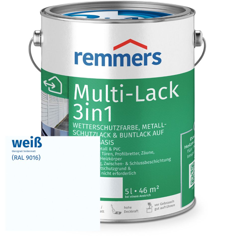Remmers Multi-Lack 3in1 weiß RAL 9016 günstig