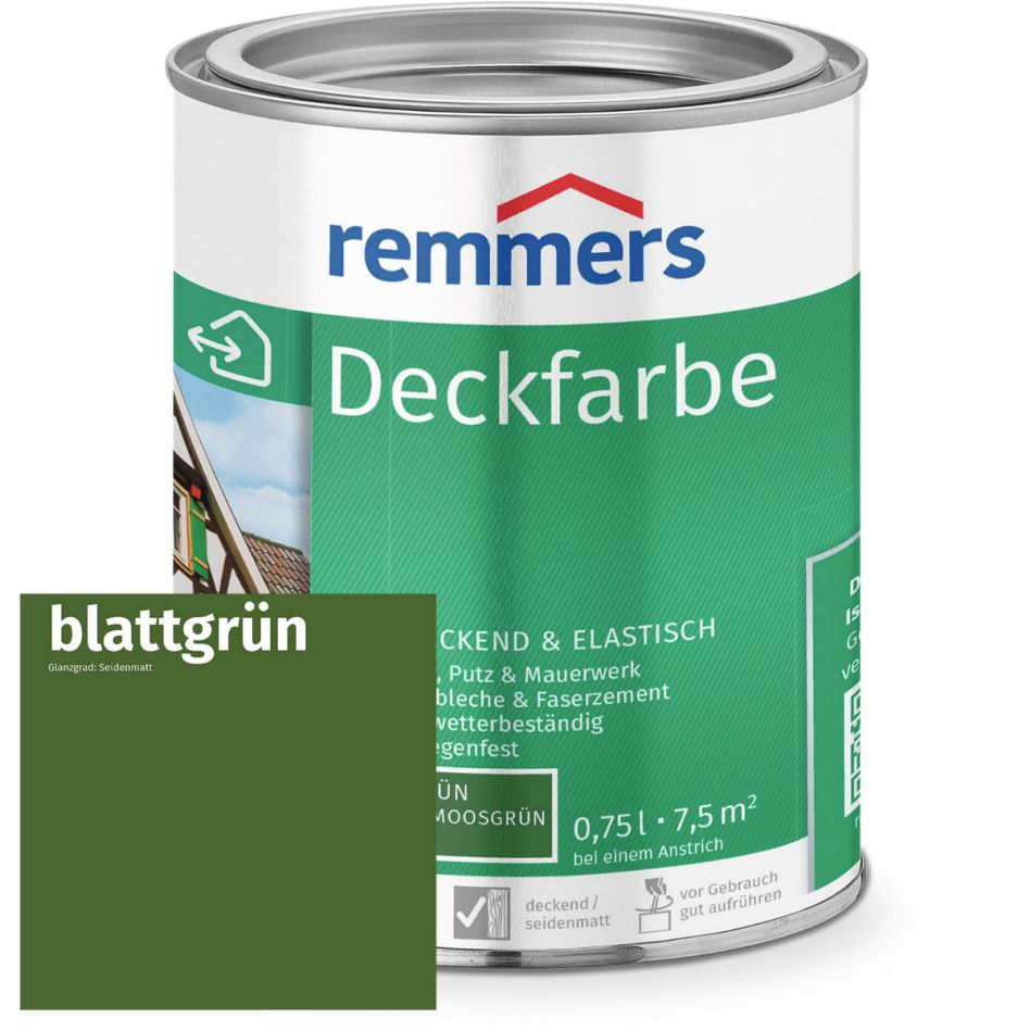 Remmers Deckfarbe blattgrün moosgrün günstig