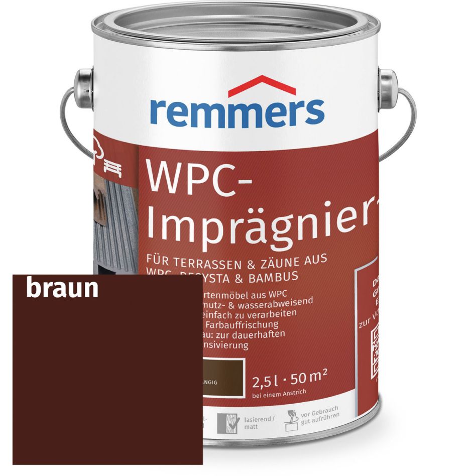 Remmers WPC-Imprägnier-Öl braun 2,5 l günstig