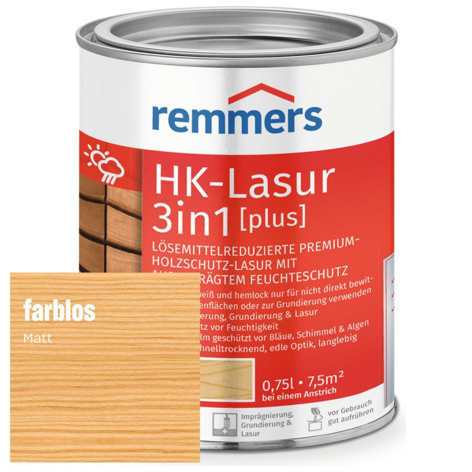 Remmers HK-Lasur 3in1 plus farblos günstig