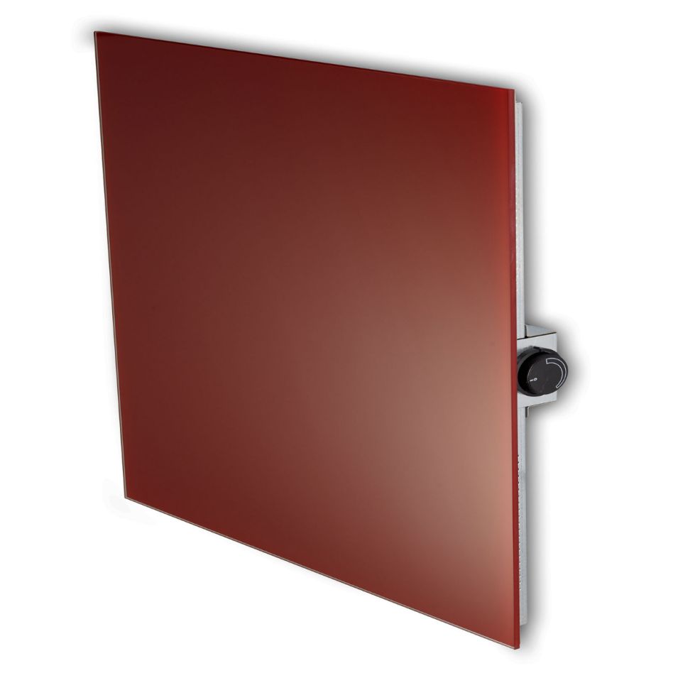 Jollytherm Infrarotheizung mit ESG Glas für Wand und Decke rot 400 W / 1200 W günstig