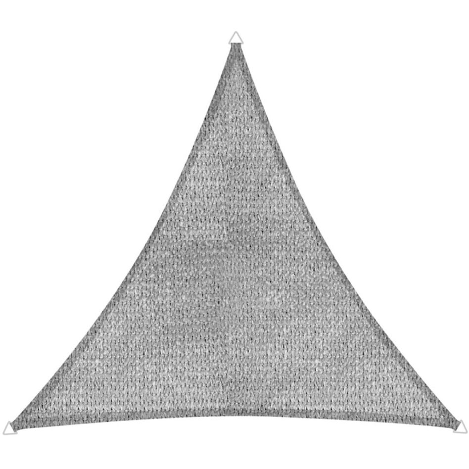 Windhager Voile ELBA triangle 3,6x3,6x3,6 m gris günstig