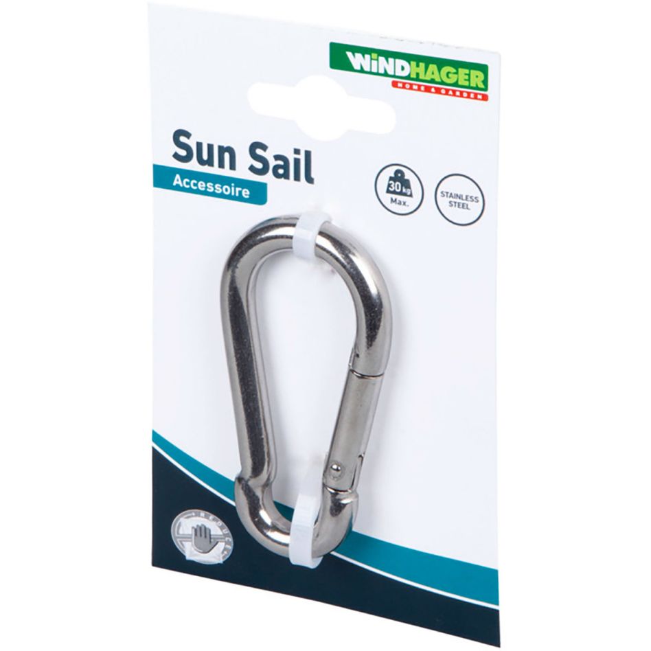 Windhager Mousqueton, acier inoxydable günstig