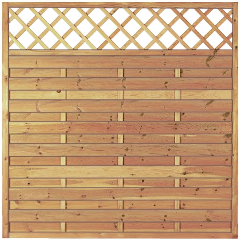 Clôture en bois T&J Maxi-Massiv-Ranki Clôture à lamelles pare-vue günstig