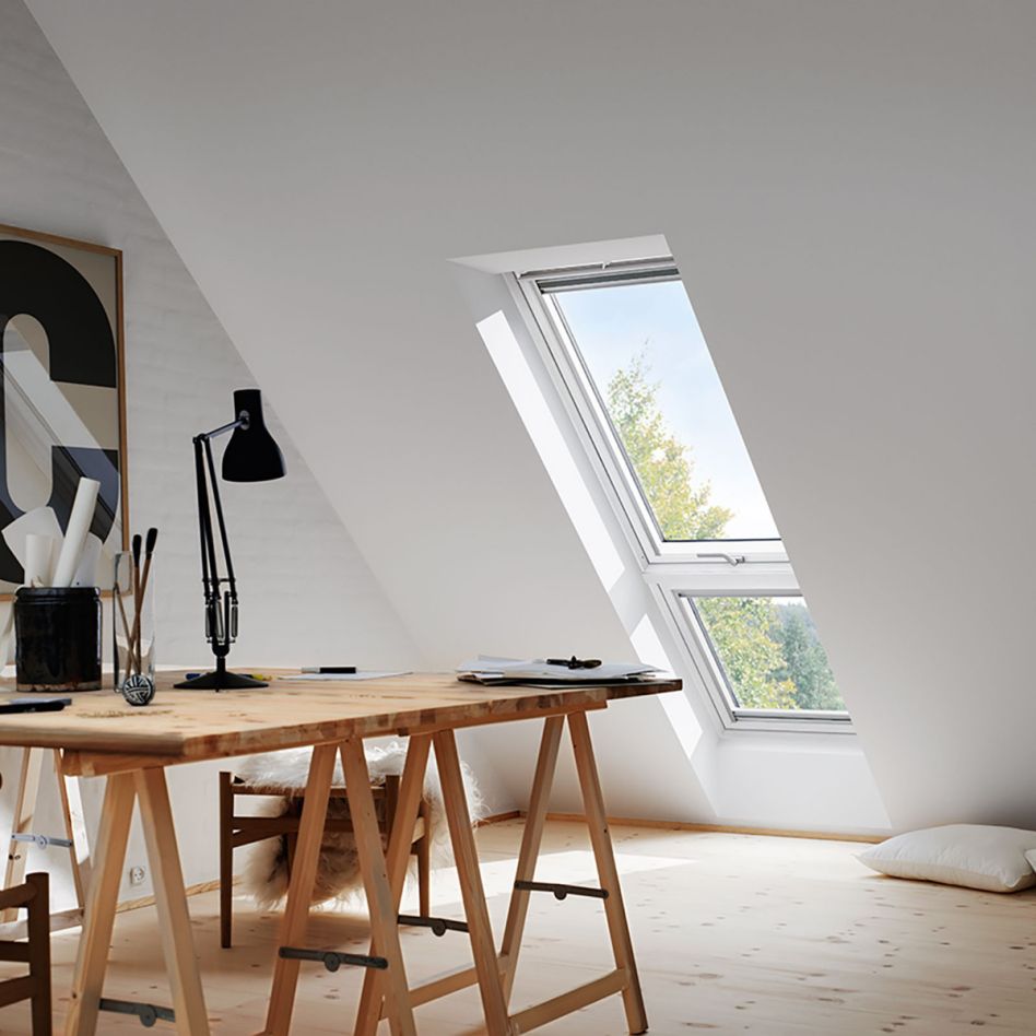 VELUX Élément supplémentaire toit GIL 2084 ENERGIE bois laqué blanc günstig